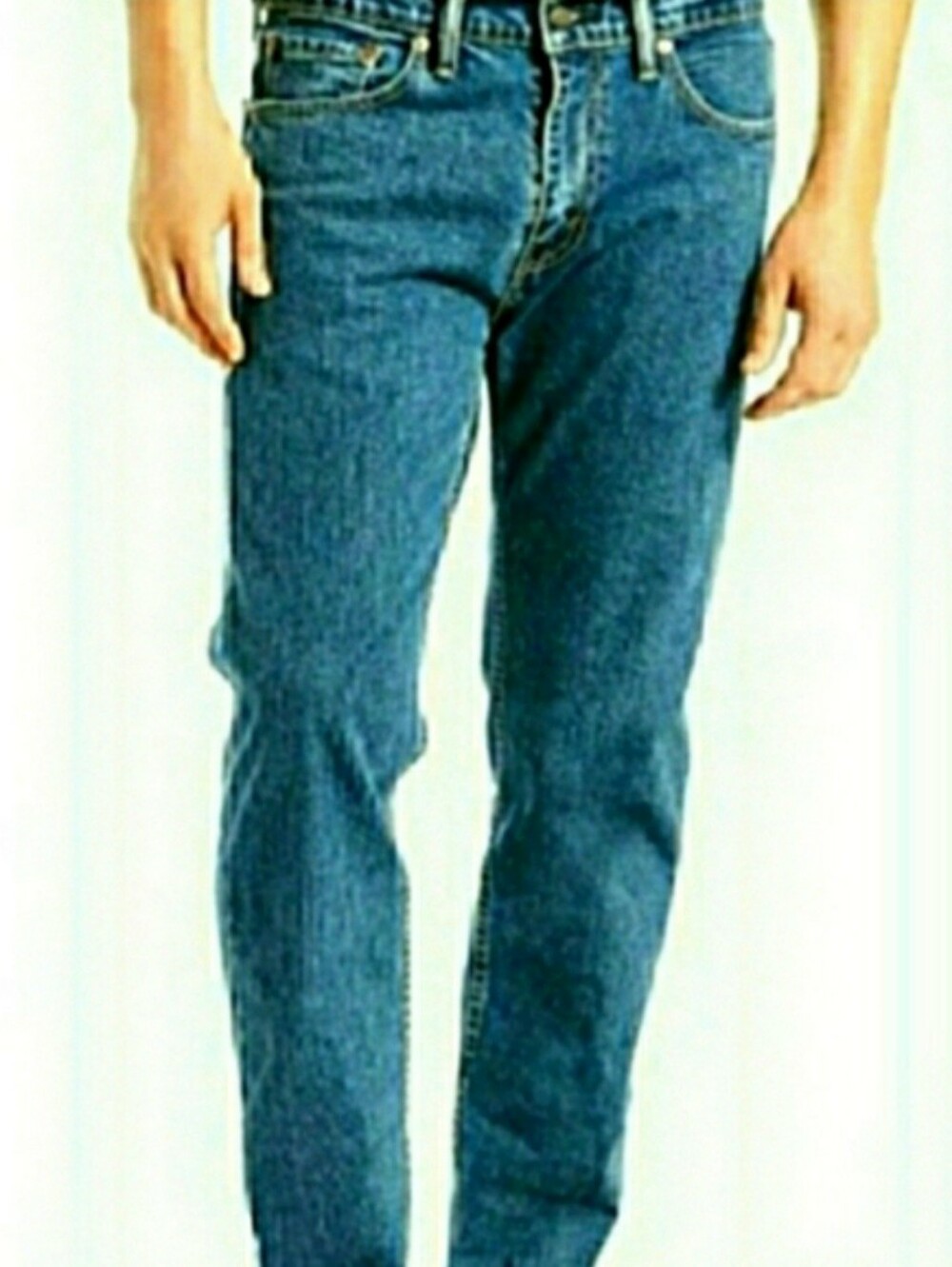 Mens Levi's 505 Straight Leg Jeans